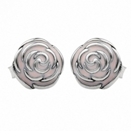 TAOTAOHAS Damen – European Ohrringe, Sterling-Silber 925 OhrStücker ,Blühende Rose