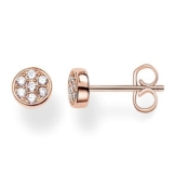 Thomas Sabo Sterling Silver Damen-Ohrringe Silber Weiß H1848-416-14
