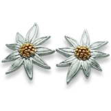 Tom Hill Ohrringe 01.9030 Damen Ohrstecker Edelweiß Sterling-Silber 925 Trachtenschmuck