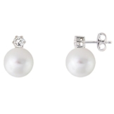 XENOX Ohrringe XS5261 Damen Ohrstecker Pearldreams Basic Sterling-Silber 925 Silber weiß synth. Perle