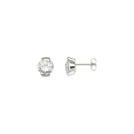 XENOX Ohrringe XS7086 Damen Ohrstecker Silver Circle Sterling-Silber 925 Silber weiß Zirkonia