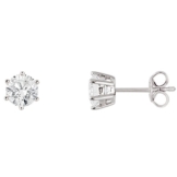 XENOX Ohrringe XS7213 Damen Ohrstecker Silver Circle Sterling-Silber 925 Silber weiß Zirkonia