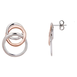 Xenox Ohrringe Twist & Chic silber roségold XS135R