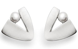 bastian inverun – 1 Paar Ohrstecker 925er Sterlingsilber Zuchtperle Ohrringe (10784)