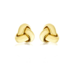 Carissima 9 Karat 375er Gelbgold 8mm Knoten Ohrstecker - 1.55.6249 -