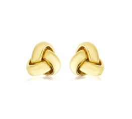 Carissima 9 Karat 375er Gelbgold 8mm Knoten Ohrstecker - 1.55.6249 -