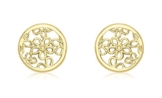 Carissima Gold Damen-Ohrstecker 375 Gelbgold 0.7 cm -