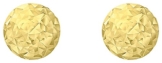 Carissima Gold Damen-Ohrstecker 9ct gelb Diamond Cut 3mm Ball Stud 375 Gelbgold-1.55.7989 -