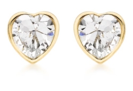 Damen-Ohrstecker 9 Karat (375) Gelbgold Zirkonia 1.57.0193 -
