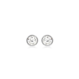 Damen-Ohrstecker 9 Karat (375) Weißgold Zirkonia 5.58.5809 -