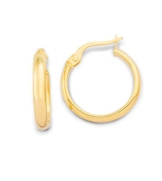 Miore 9 Karat (375) Gelbgold klassische Damen-Creolen MSIL944E -