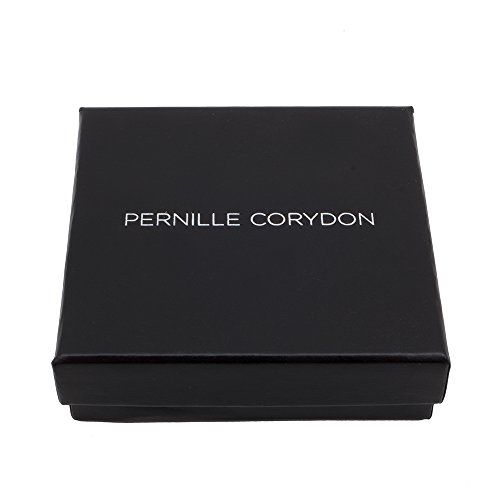 Pernille Corydon Damen Ohrstecker Peace-Zeichen 925er Silber – E150g -