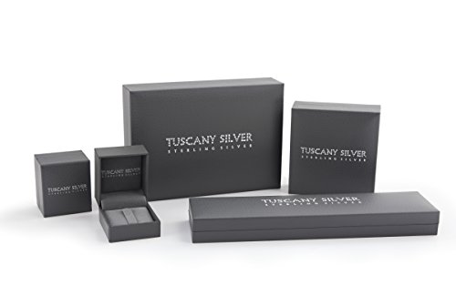 Tuscany Silver glänzende Knoten-Ohrstecker -