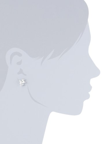 Vinani Damen-Ohrstecker Drachen Sterling Silber 925 Ohrringe ODF -