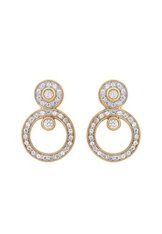 CHRIST Gold Damen-Ohrstecker 333er Gelbgold 66 Zirkonia 4 Zirkonia One Size, gold -