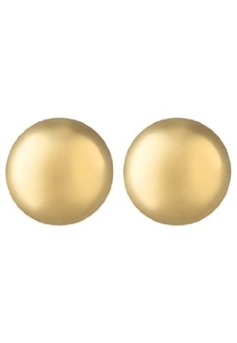 CHRIST Gold Damen-Ohrstecker Klassik 585 Gelbgold One Size, gold -