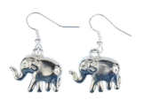 Elefant Ohrringe Elefantenohrringe Miniblings Benjamin Zoo Elephant silber 2cm -