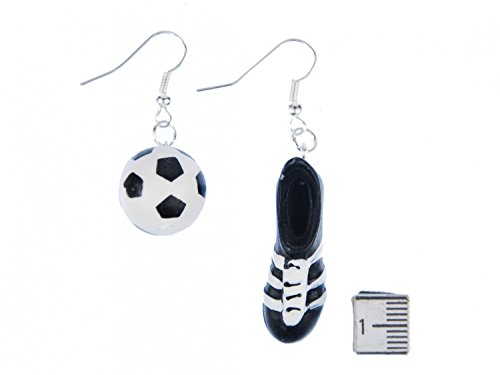 Fußball Fußballschuh Ohrringe Hänger Miniblings WM Schuhe Turnschuhe Kicker EM -