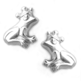 Gallay Ohrstecker Frosch Silber 925 -