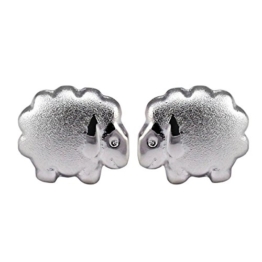 Kinderohrstecker Schaf Ohrringe Kinder Schafe Silber Ohrschmuck -