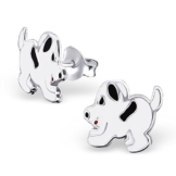 Laimons Kinder-Ohrstecker Hund Sterling Silber 925 -