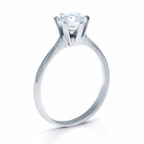 Perlfeld Damenring 100% JUWELIERQUALITÄT Verlobungsring aus 925er Sterling Silber mit Weißgold-Platinierung + inkl. Ringbox -