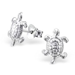 So Chic Schmuck - Kinder Ohrstecker Schildkröte Sterling Silber 925 -