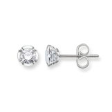 Thomas Sabo Damen-Ohrstecker Glam & Soul 925 Silber Zirkonia weiß - H1835-051-14 -