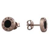 Thomas Sabo Glam & Soul Ohrstecker Silber rosévergoldet mit Onyx H1859-693-11 -