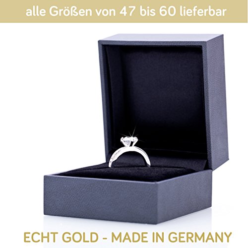 Verlobungsring Antragsring Echt Gold 333/- Gelbgold -