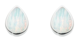 Dew Damen-Ohrstecker Silber Opal mehrfarbig 3061MSO -