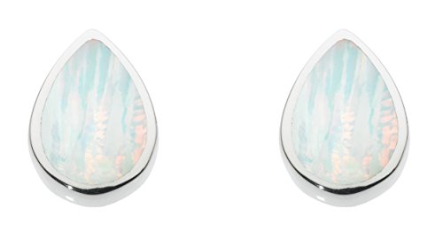 Dew Damen-Ohrstecker Silber Opal mehrfarbig 3061MSO -