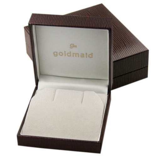 Goldmaid Damen-Ohrstecker 9 Karat 375 Weißgold Herzen 20 Diamanten SI/H 0,10 ct. He O3811WG375 -