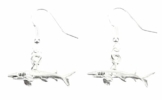 Hai Ohrringe Haiohrringe Haie Miniblings weißer Hai Zähne Jaws Raubfisch silber -