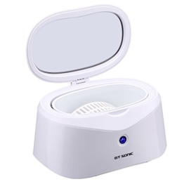 GT SONIC 600ml Ultraschall Reiniger Reinigungsgerät Ultrasonic Cleaner mit Edelstahlwassertank Uhrenhalter und Reinigungskorb -