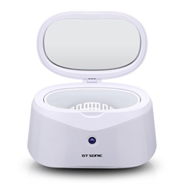 GT SONIC 600ml Ultraschall Reiniger Ultraschallreinigungsgerät Edelstahl 40kHz Transducer Hochleistung automatische Abschaltung Ultraschallgerät für Reinigung von Schmuck Uhren Brille usw. -